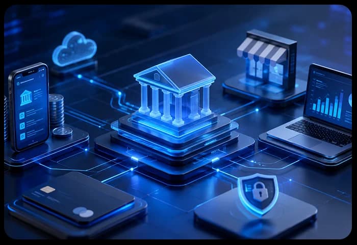 Clustox team building Embedded Finance & BaaS solutions