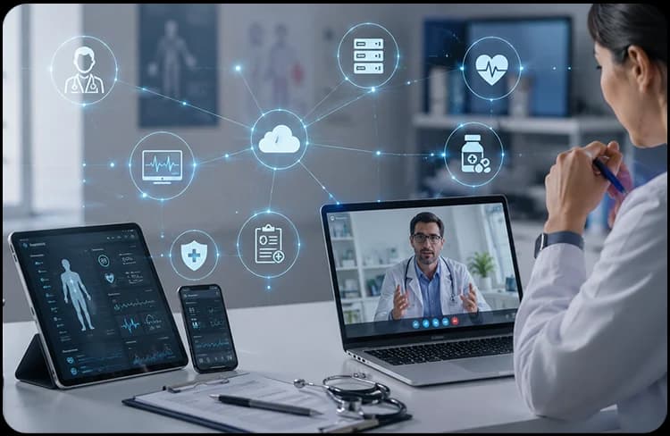 Clustox team building Telemedicine solutions